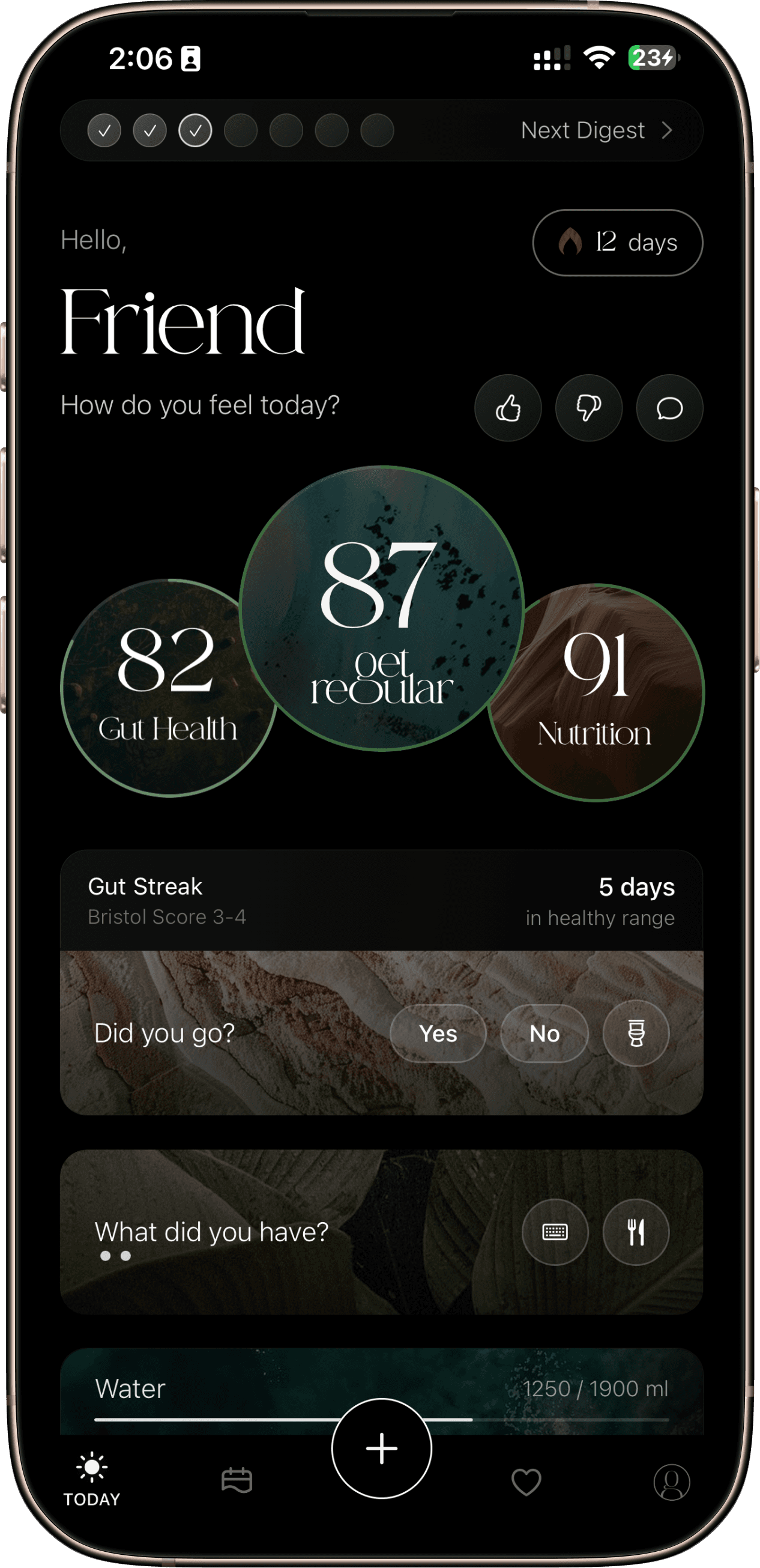 Get Regular home screen